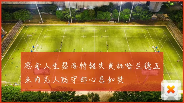 思考人生瑟洛特错失良机哈兰德五米内无人防守却心急如焚