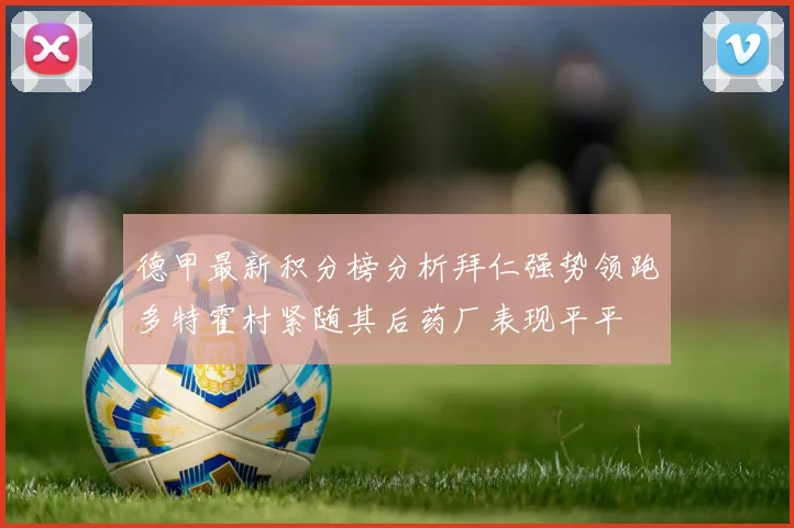 德甲最新积分榜分析拜仁强势领跑多特霍村紧随其后药厂表现平平